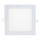 LED indbygningslampe SQUARE LED/15W/230V 6500K 18,8x18,8 cm hvid
