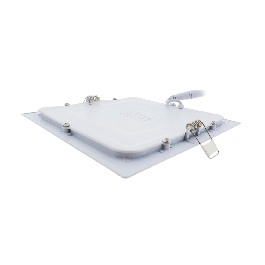 LED indbygningslampe SQUARE LED/15W/230V 6500K 18,8x18,8 cm hvid