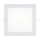 LED indbygningslampe SQUARE LED/18W/230V 2700K 22x22 cm hvid