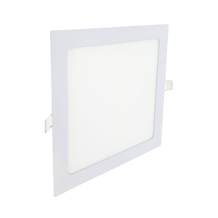 LED indbygningslampe SQUARE LED/18W/230V 2700K 22x22 cm hvid