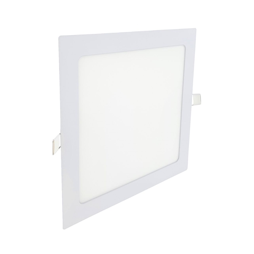 LED indbygningslampe SQUARE LED/18W/230V 2700K 22x22 cm hvid