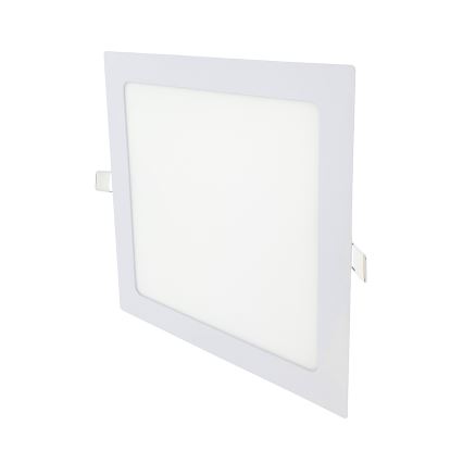 LED indbygningslampe SQUARE LED/18W/230V 2700K 22x22 cm hvid