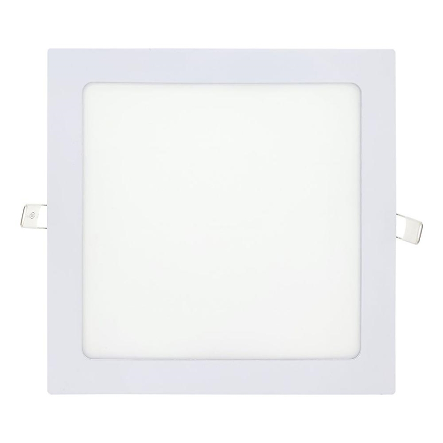 LED indbygningslampe SQUARE LED/18W/230V 4200K 22x22 cm hvid