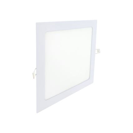 LED indbygningslampe SQUARE LED/18W/230V 4200K 22x22 cm hvid