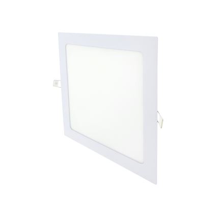 LED indbygningslampe SQUARE LED/18W/230V 4200K 22x22 cm hvid