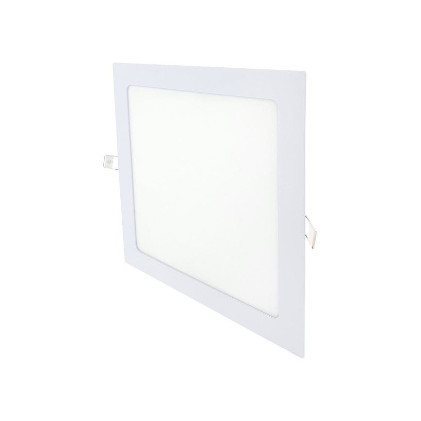LED indbygningslampe SQUARE LED/18W/230V 4200K 22x22 cm hvid