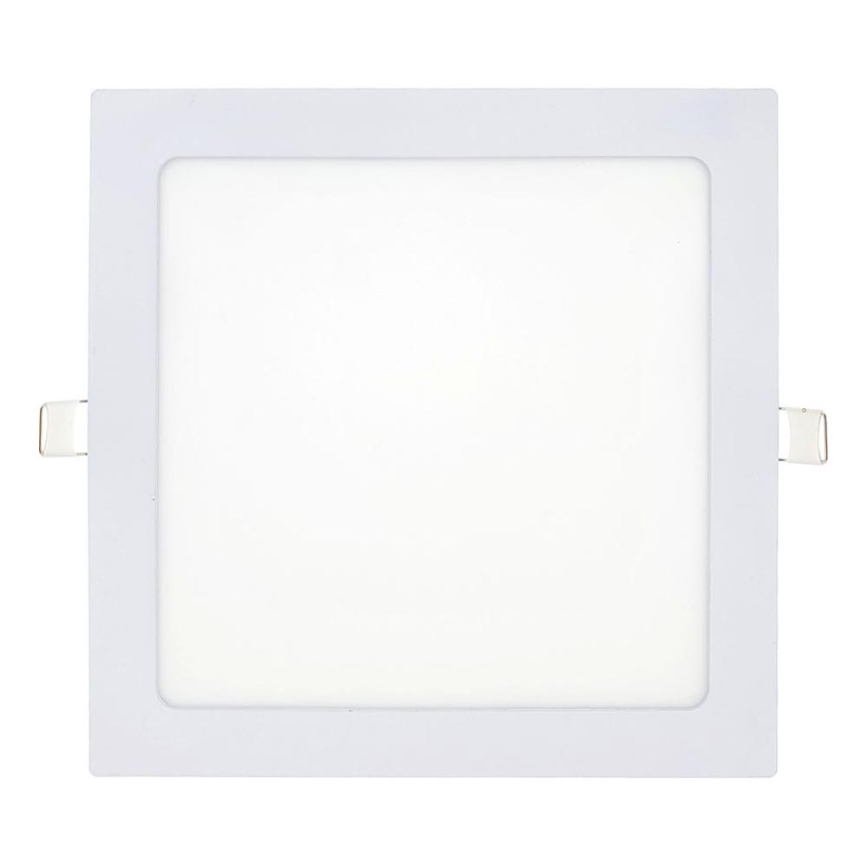 LED indbygningslampe SQUARE LED/18W/230V 6500K 22x22 cm hvid