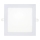 LED indbygningslampe SQUARE LED/18W/230V 6500K 22x22 cm hvid