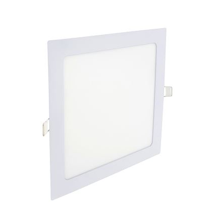 LED indbygningslampe SQUARE LED/18W/230V 6500K 22x22 cm hvid