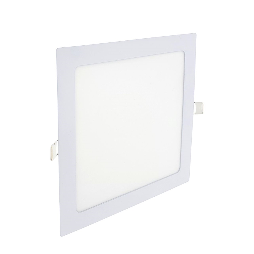 LED indbygningslampe SQUARE LED/18W/230V 6500K 22x22 cm hvid
