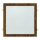 LED indbygningslampe SQUARE LED/24W/230V 4200K 29,2x29,2 cm brun