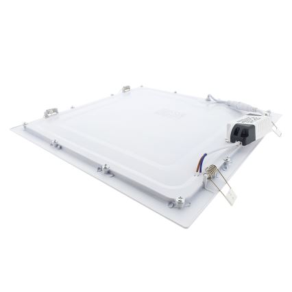 LED indbygningslampe SQUARE LED/24W/230V 4200K 29,2x29,2 cm hvid