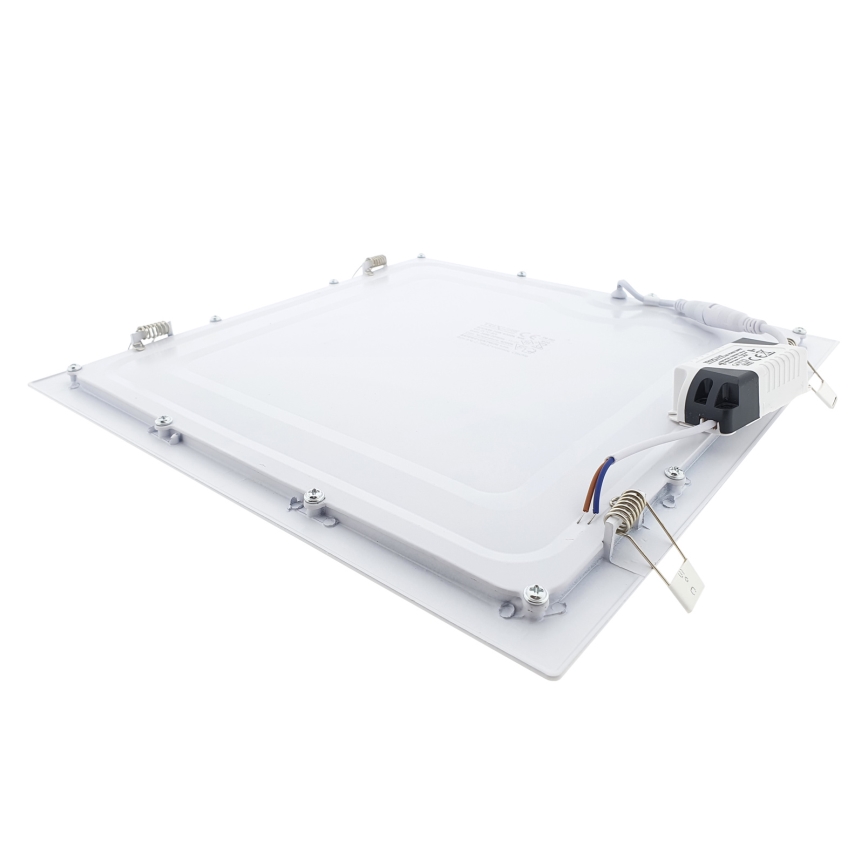 LED indbygningslampe SQUARE LED/24W/230V 4200K 29,2x29,2 cm hvid