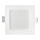 LED indbygningslampe SQUARE LED/3W/230V 4000K 9x9 cm hvid