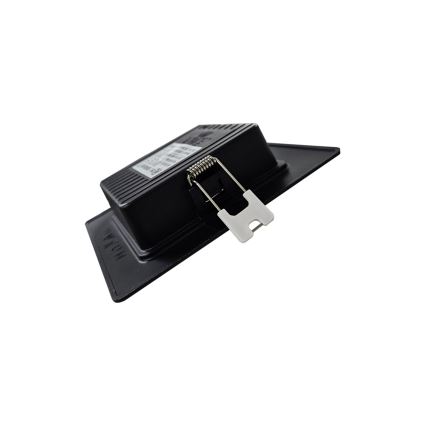 LED indbygningslampe SQUARE LED/3W/230V 4000K 9x9 cm sort
