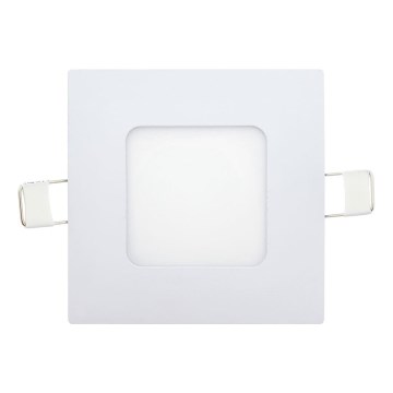 LED indbygningslampe SQUARE LED/3W/230V 4200K 8,3x8,3 cm hvid