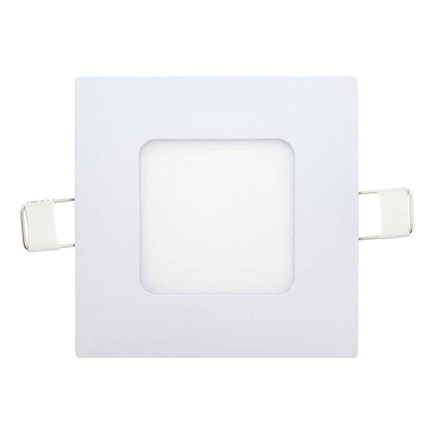 LED indbygningslampe SQUARE LED/3W/230V 4200K 8,3x8,3 cm hvid