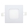 LED indbygningslampe SQUARE LED/3W/230V 4200K 8,3x8,3 cm hvid