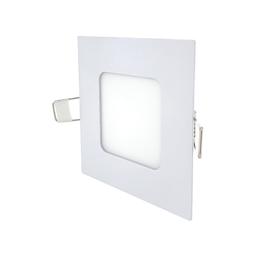 LED indbygningslampe SQUARE LED/3W/230V 4200K 8,3x8,3 cm hvid