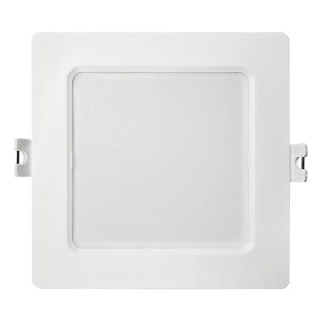 LED indbygningslampe SQUARE LED/6W/230V 4000K 12x12 cm hvid