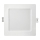 LED indbygningslampe SQUARE LED/6W/230V 4000K 12x12 cm hvid
