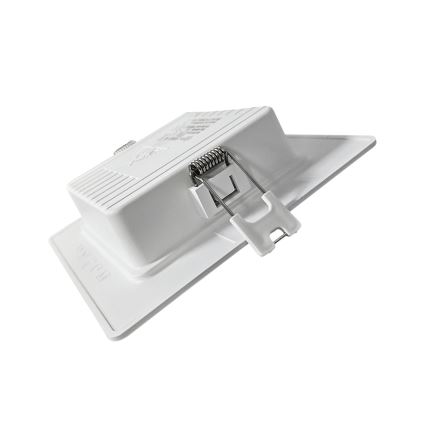 LED indbygningslampe SQUARE LED/6W/230V 4000K 12x12 cm hvid