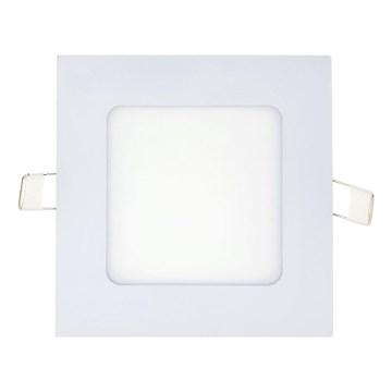 LED indbygningslampe SQUARE LED/6W/230V 4200K 11,8x11,8 cm hvid