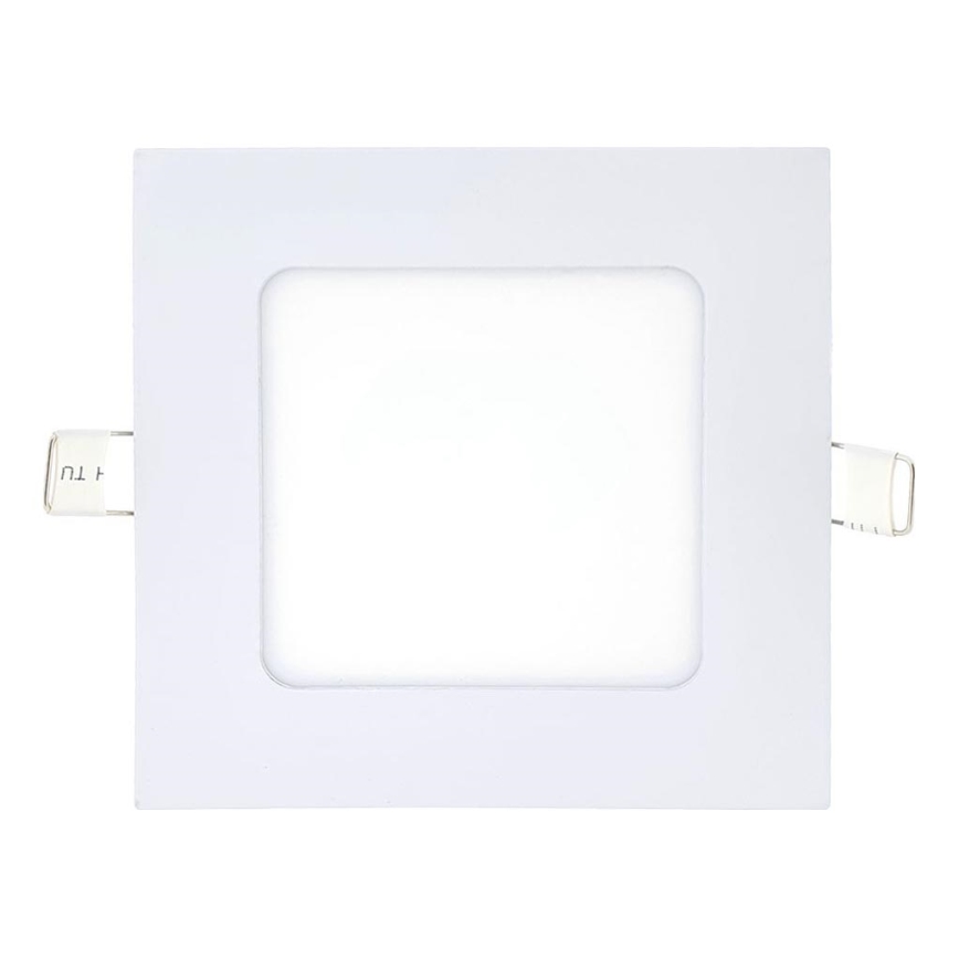 LED indbygningslampe SQUARE LED/6W/230V 6500K 11,8x11,8 cm hvid