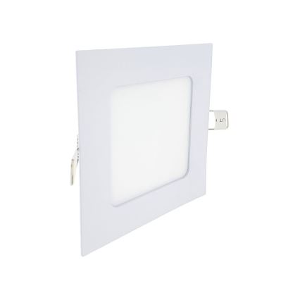 LED indbygningslampe SQUARE LED/6W/230V 6500K 11,8x11,8 cm hvid
