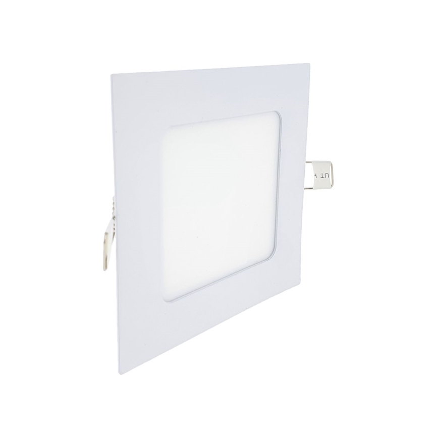 LED indbygningslampe SQUARE LED/6W/230V 6500K 11,8x11,8 cm hvid