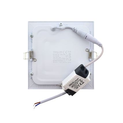 LED indbygningslampe SQUARE LED/9W/230V 2700K