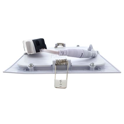 LED indbygningslampe SQUARE LED/9W/230V 2700K