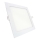 LED indbygningslampe SQUARE LED/9W/230V 4200K 14,6x14,6 cm hvid