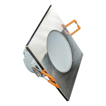 LED indbygningslampe til badeværelse BONO LED/5W/230V 3000K IP65 skinnende krom