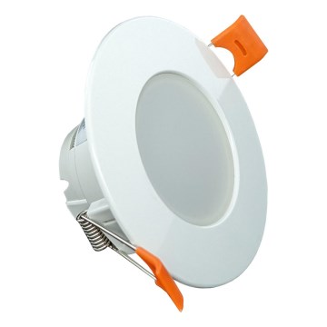LED indbygningslampe til badeværelse BONO LED/7W/230V 3000K IP65 hvid