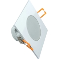 LED indbygningslampe til badeværelse BONO LED/8W/230V 3000K IP65 hvid