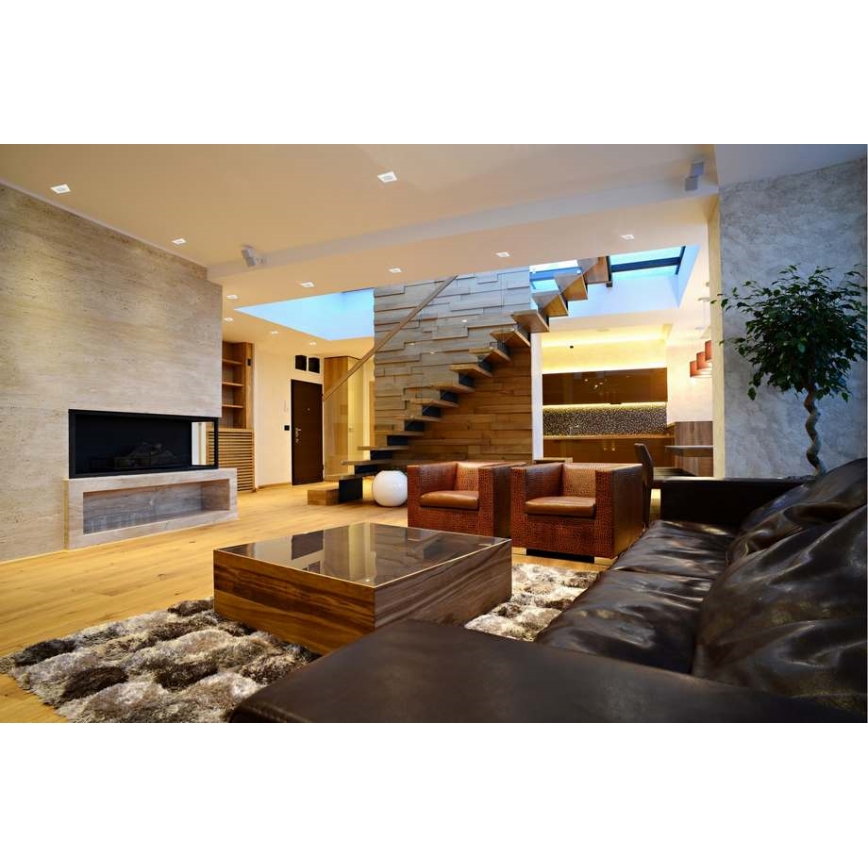 LED indbygningslampe til badeværelse BONO LED/8W/230V 3000K IP65 hvid