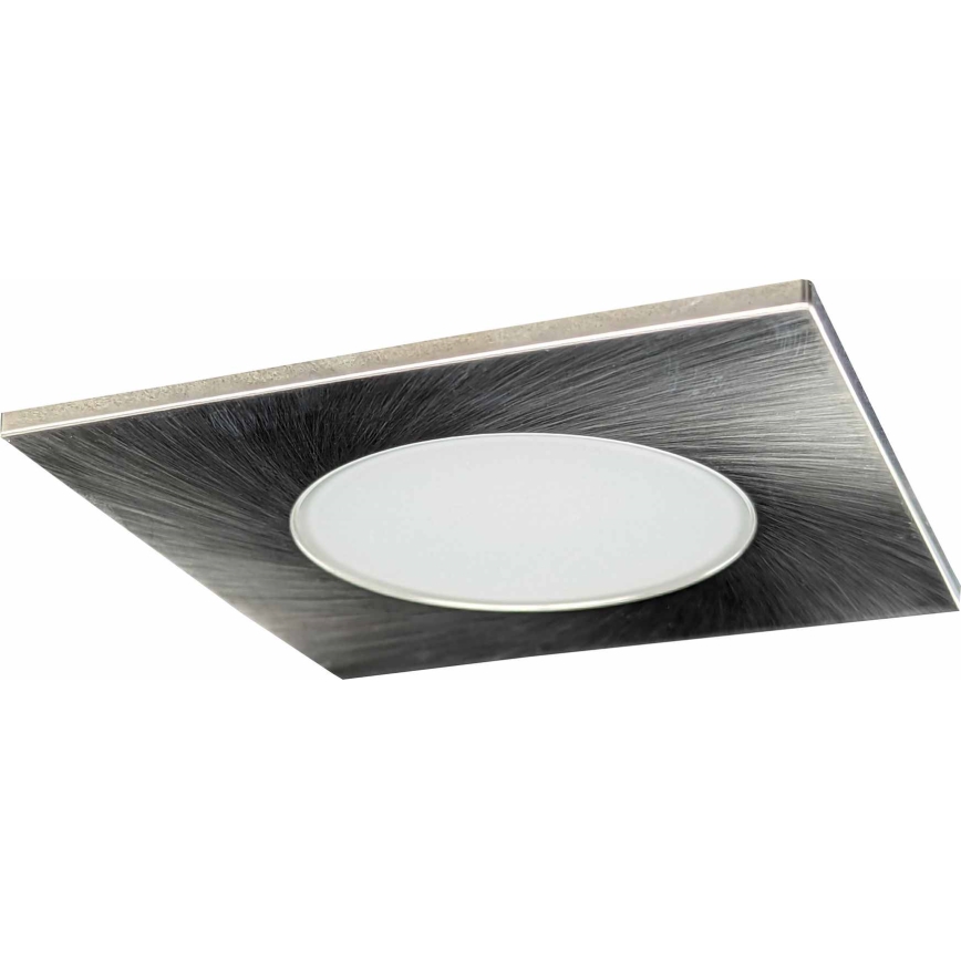 LED indbygningslampe til badeværelse BONO LED/8W/230V 4000K IP65 skinnende krom
