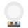 LED indbygningslampe til badeværelse LADA LED/6W/230V 3000/4000/6000K diameter 12 cm IP44 hvid