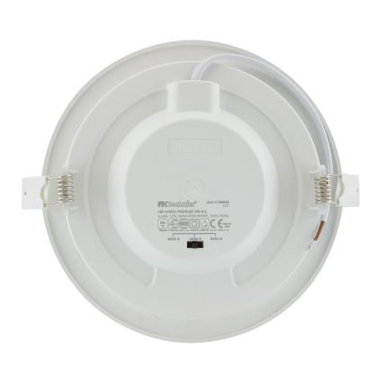 LED indbygningslampe til badeværelse LED/12W/230V 3000/4000/6000K IP44