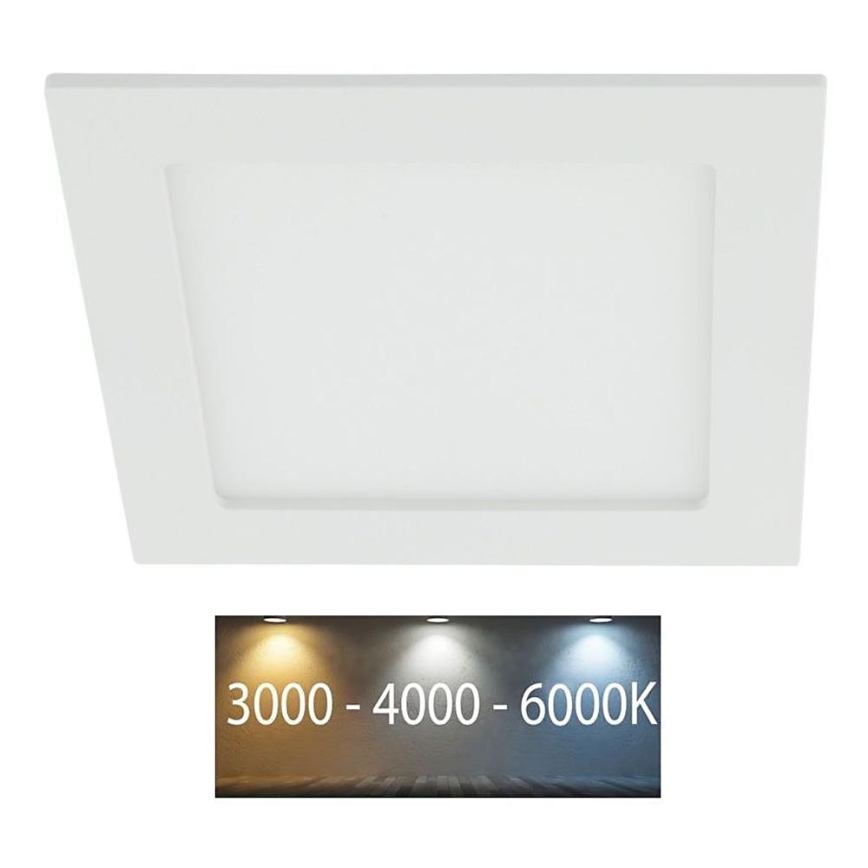 LED indbygningslampe til badeværelse LED/12W/230V 3000/4000/6000K IP44