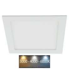 LED indbygningslampe til badeværelse LED/24W/230V 3000/4000/6000K IP44