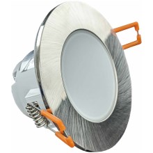 LED indbygningslampe til badeværelse LED/5W/230V 3000K IP65 krom