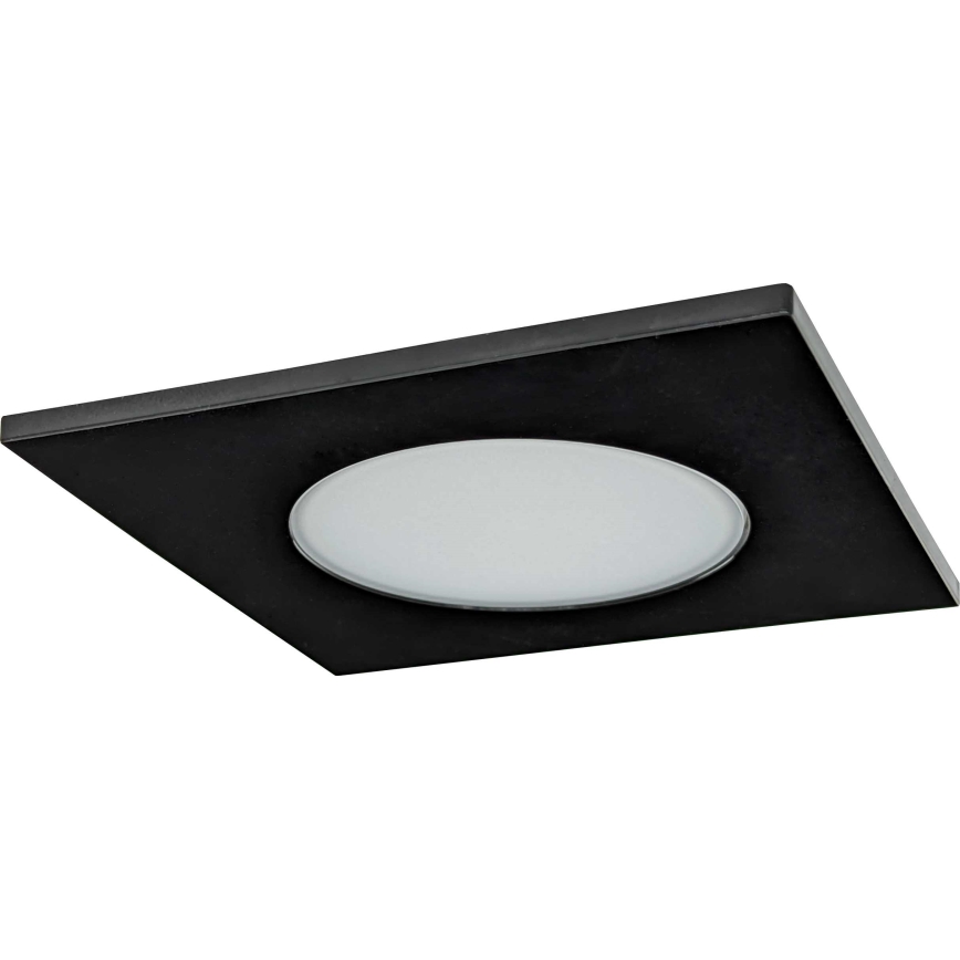 LED indbygningslampe til badeværelse BONO LED/5W/230V 3000K IP65 sort