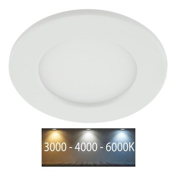 LED indbygningslampe til badeværelse LED/6W/230V 3000/4000/6000K IP44