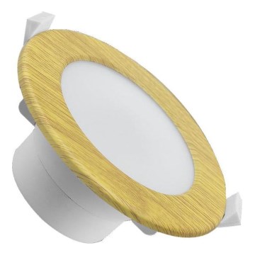 LED indbygningslampe til badeværelse LED/7W/230V 4000K beige IP44