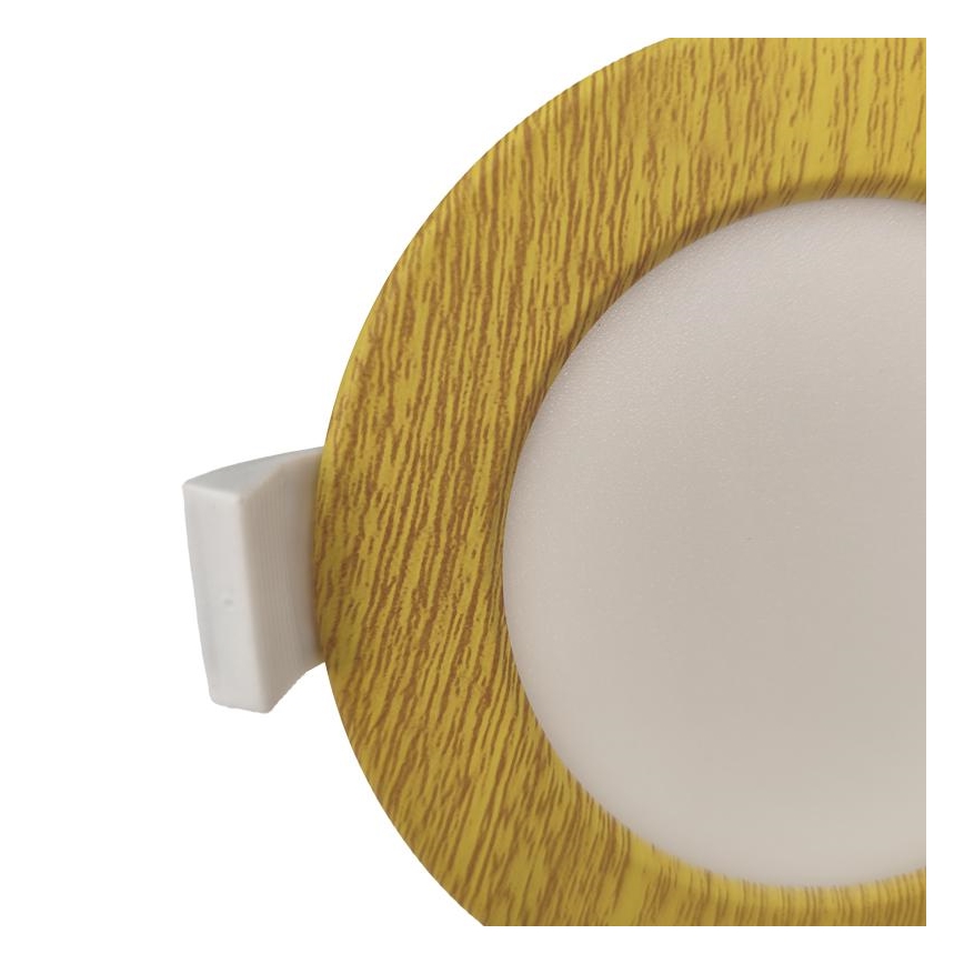 LED indbygningslampe til badeværelse LED/7W/230V 4000K beige IP44
