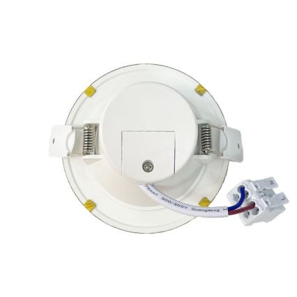 LED indbygningslampe til badeværelse LED/7W/230V 4000K beige IP44