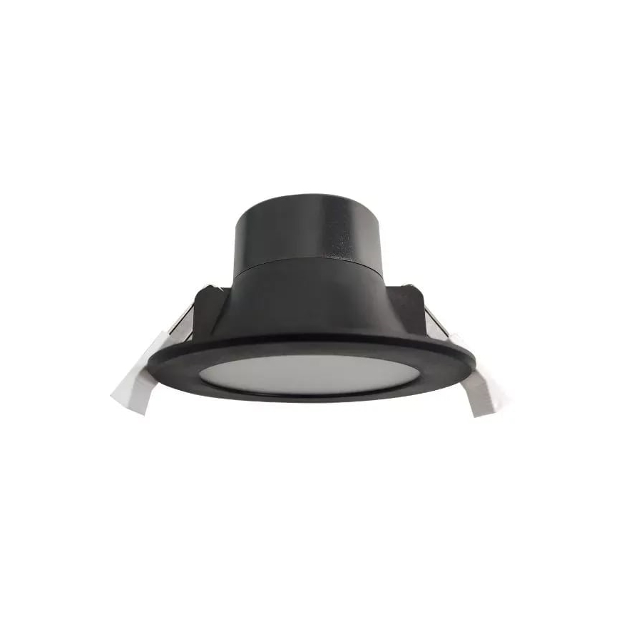LED indbygningslampe til badeværelse LED/7W/230V 4000K sort IP44