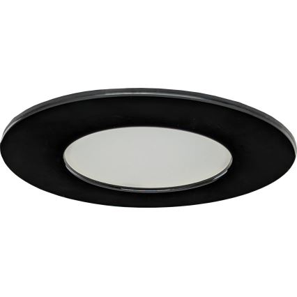 LED indbygningslampe til badeværelse LED/8W/230V 3000K IP65 sort